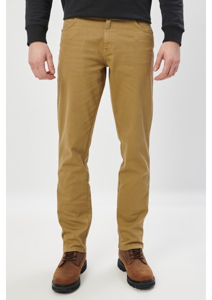 Texas Slim Fit Dar Kesim Normal Bel Mavi Esnek Jean Kot Pantolon