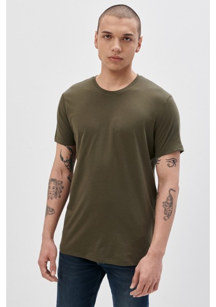 Riders By Lee Regular Fit %100 Pamuk Bisiklet Yaka Siyah Tişört fiyatları