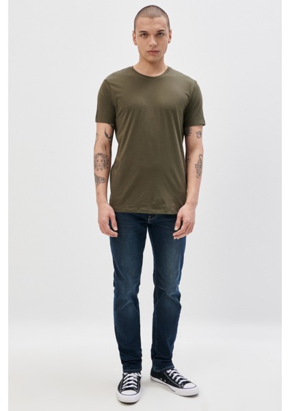 Riders By Lee Regular Fit %100 Pamuk Bisiklet Yaka Siyah Tişört fırsatları