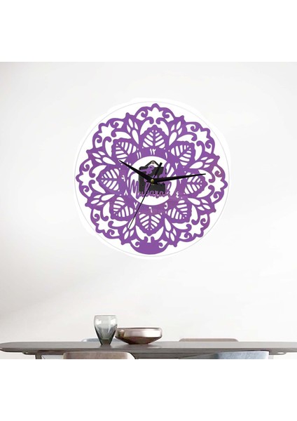Islam Duvar Saati Saatler Tikküt Değil Oturma Odası Eid Ramazan 300X300X4MM modelleri