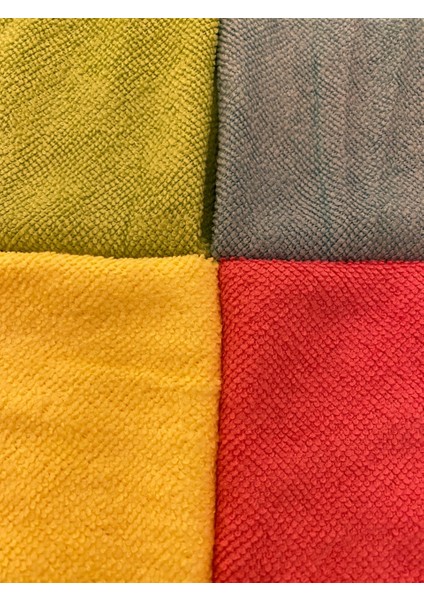 Teras Paspası Vilada Ucu+Gürgen Sap + 4'lü Temizlik Bezi Microfiber Havlu Başlık