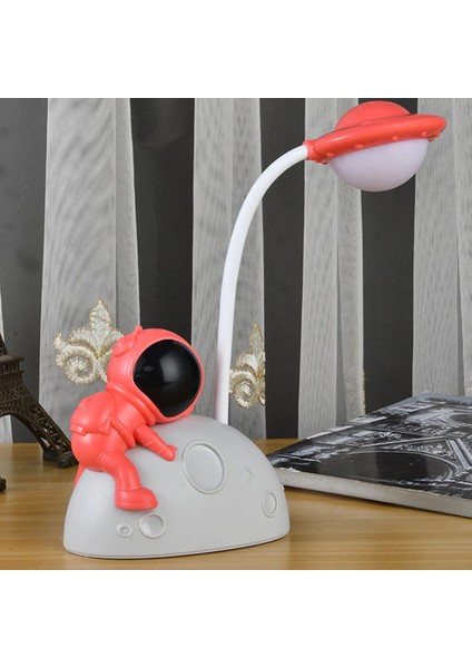 Astronot Masa Lambası Usb Şarj Edilebilir LED Lamba Uzay Adamı