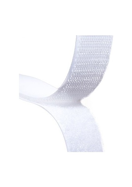 Cırt Bant Şerit, Arkası Yapışkanlı, Beyaz 2 cm Çapında 1 Metre ( Ilmek& Kanca )Takım fiyatları