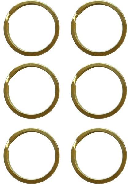 6 Adet Zincir Halkaları Ana Organizasyon İçin Anahtar Tutucu Bağlayıcı Klipsleri, Lanyards - 35 mm. (Yurt Dışından) indirimleri