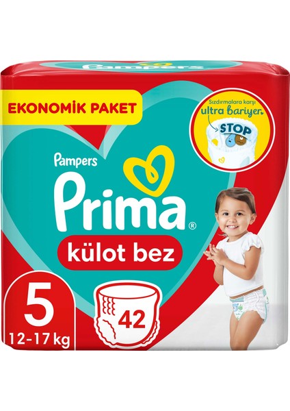 Külot Bebek Bezi 5 Beden 42 Adet Junior Ekonomik Paket