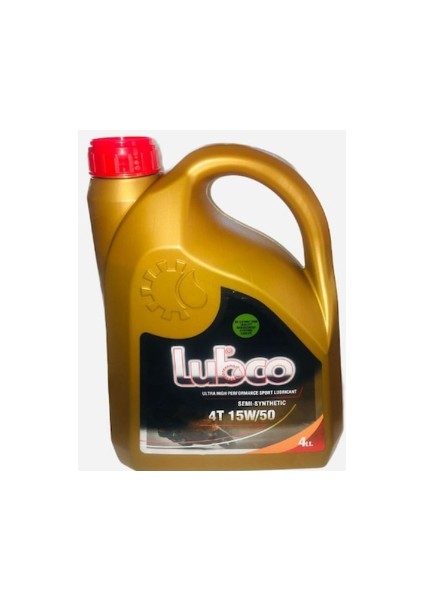 4t 15W-50 Semi-Sentetik Motosiklet Yağı 4 L