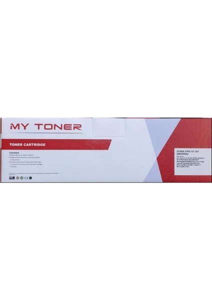 Hq CF283X Can. Crg - 737 Unıversal Toner Siyah 2,4k