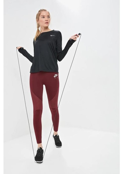 Dri-Fit Pacer Uzun Kollu Siyah Kadın Koşu Üstü indirimleri