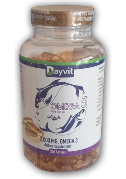 Omega 3 200 Kapsül