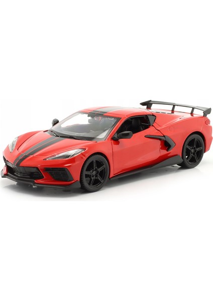 1/24 2020 Chevrolet Corvette Stingray Coupe - Kırmızı
