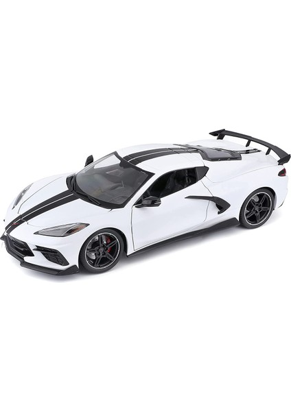 1/24 2020 Chevrolet Corvette Stingray Coupe - Beyaz