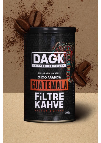 Guatemala Filtre Kahve 200 gr Teneke (Öğütülmüş)