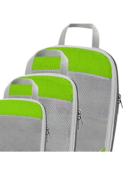 Bagaj Paketleme Organizatörleri Hafif Yeşil 3pcs Seçenekleri (Yurt Dışından) indirimleri