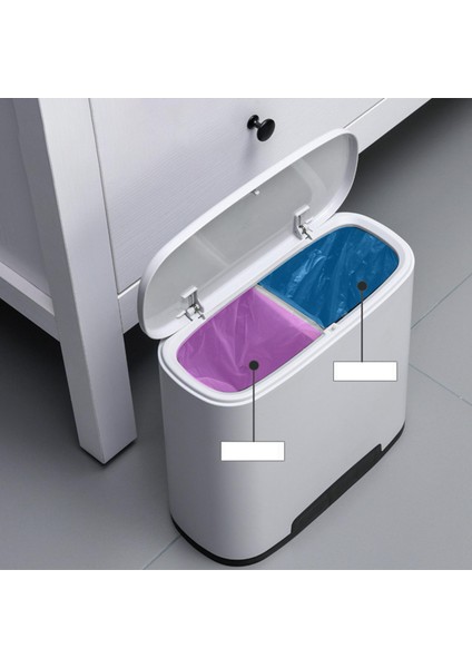 Dar Çöp Çanta Depolama Oluklu Çöp Çöpü Ile Kap Çöp Kutu Kovasını Çöpe Atabilir (Yurt Dışından) indirimleri