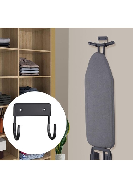 Tahta Raf Ütüleme Tahta Depolama Organizatörü Siyah (Yurt Dışından) indirimleri