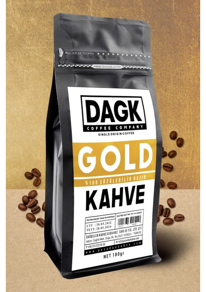 Gold Kahve 180 gr (Garnül Çözünebilir)