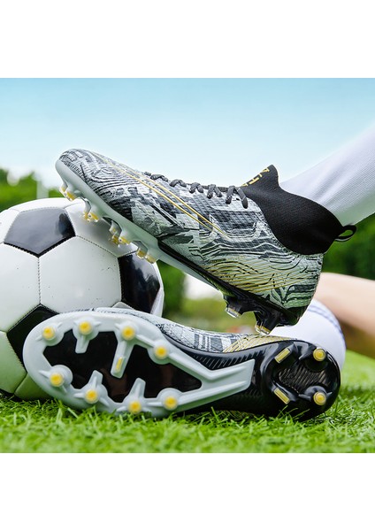Erkek Profesyonel Futbol Ayakkabısı - Siyah (Yurt Dışından)