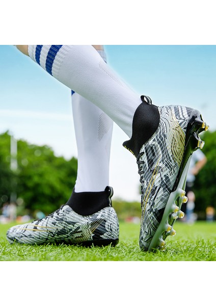 Erkek Profesyonel Futbol Ayakkabısı - Siyah (Yurt Dışından)