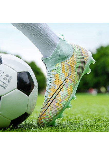 Erkek Profesyonel Futbol Ayakkabısı - Yeşil (Yurt Dışından) modelleri
