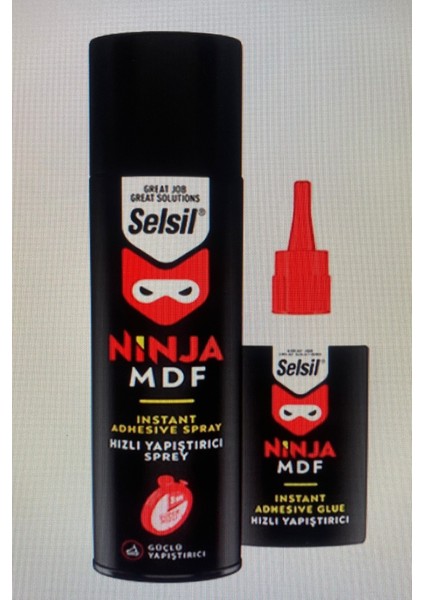 Ninja Mdf Hızlı Yapıştırıcı Kit 400 ml+100 gr