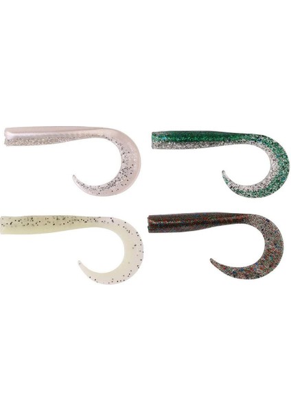 Sg Lb Sandeel Curltail 14CM 4pcs Silikon Yem