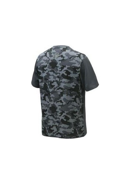 Camo Erkek T-Shirt Antrasit Large