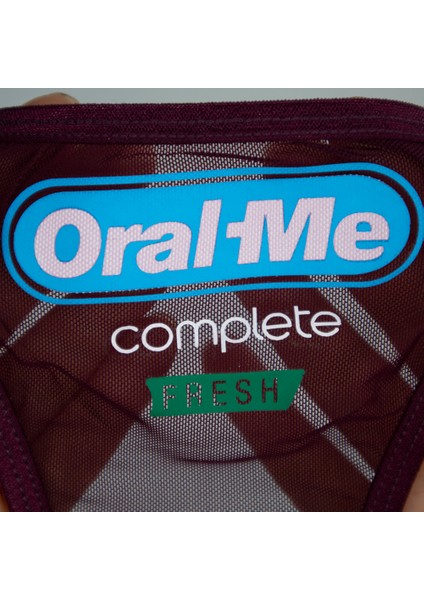 - Oral Me Baskılı Transparan Tül G-String, Tanga, Kadın Iç Çamaşırı