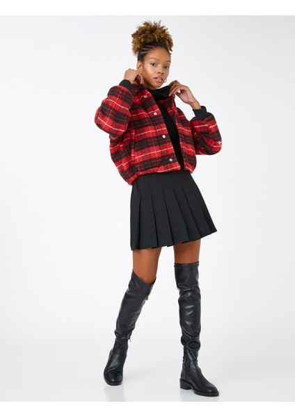 Crop Şişme Mont Dik Yaka fiyatları