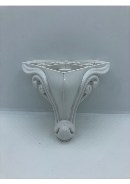 Plastik, 10*9*9 cm Beyaz Dolap,koltuk,mobilya Ayağı (4 Adet)