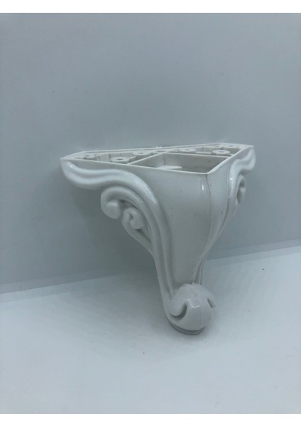 Plastik, 10*9*9 cm Beyaz Dolap,koltuk,mobilya Ayağı (4 Adet)