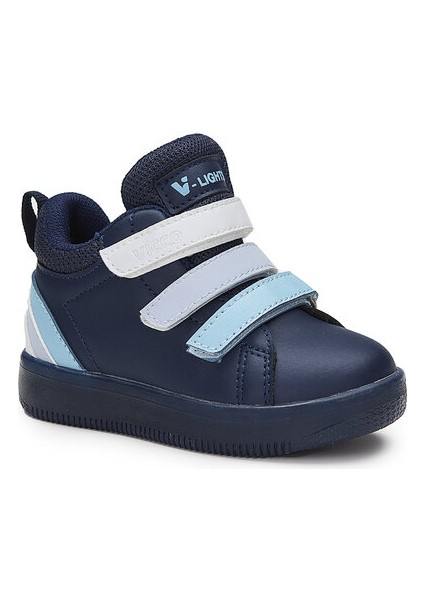 Rainbow Işıklı Unıseks Bebe-Patik Bot Lacivert