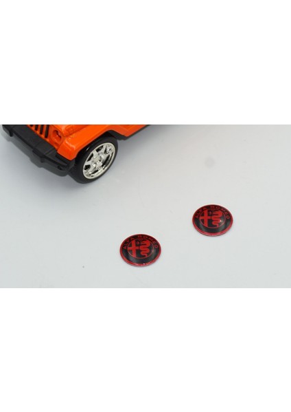 Alfa Romeo Oto Anahtar 3m Metal Alaşım Logo 2'li Set modelleri