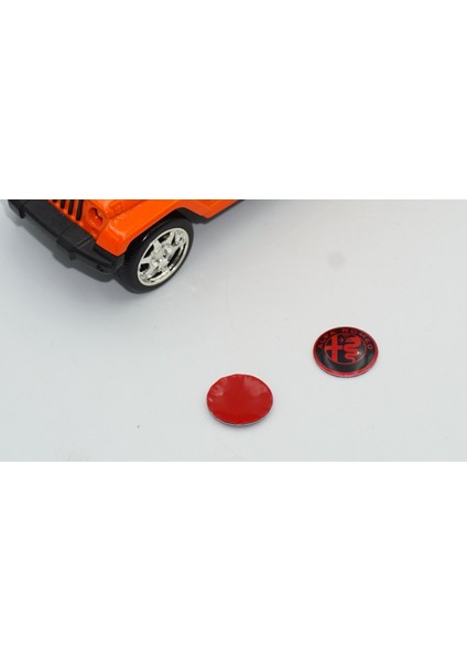 Alfa Romeo Oto Anahtar 3m Metal Alaşım Logo 2'li Set fırsatları