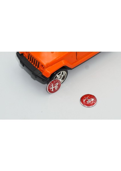 Alfa Romeo Oto Anahtar 3m Metal Alaşım Logo 2'li Set indirimleri