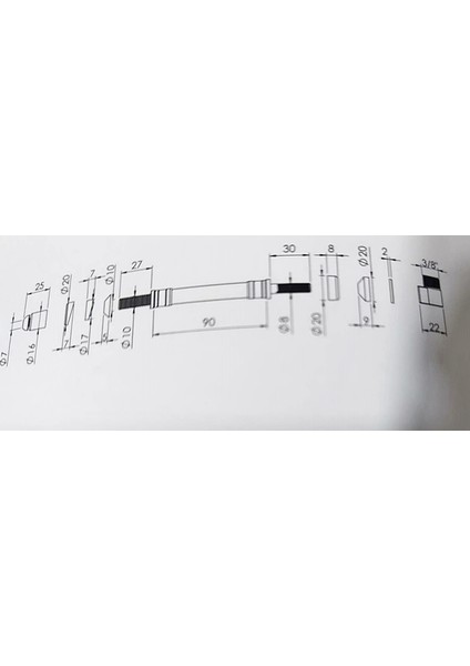 YT124 Asma Klozet Esnek Taharet Çubuğu Dirsekli Baglantı 90 mm