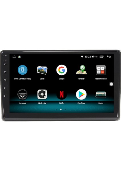Audi A4 Android 10 Carplay Özellikli Navigasyon Multimedya Ekran 2gb Ram + 32GB HDD