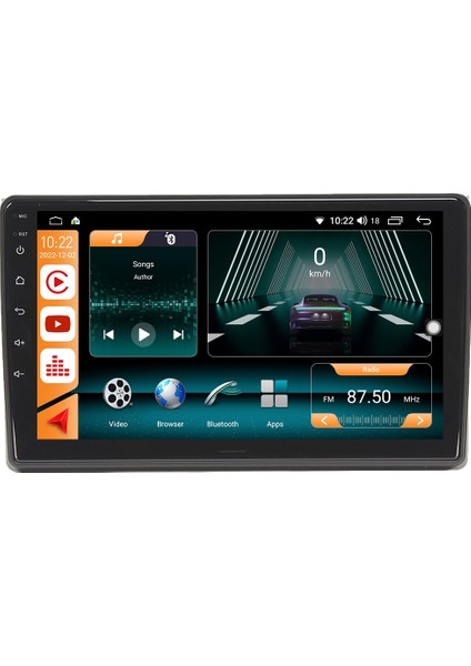 Audi A4 Android 10 Carplay Özellikli Navigasyon Multimedya Ekran 2gb Ram + 32GB HDD