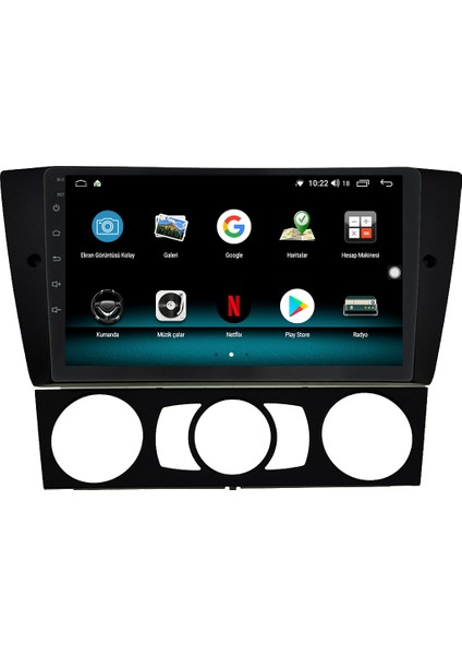 Bmw E90 Android 10 Carplay Özellikli Navigasyon Multimedya Ekran 2gb Ram + 32GB HDD modelleri