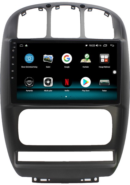 Chyrsler Grand Voyager Android 10 Carplay Özellikli Navigasyon Multimedya Ekran 2gb Ram + 32GB HDD