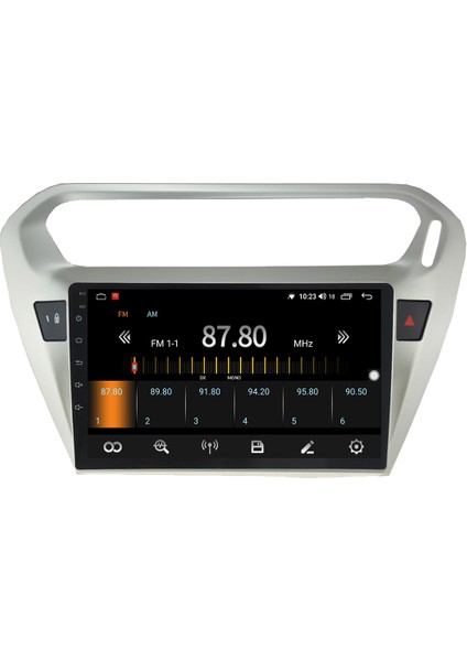 Citroen C-Elysee Android 10 Carplay Özellikli Navigasyon Multimedya Ekran 2gb Ram + 32GB HDD
