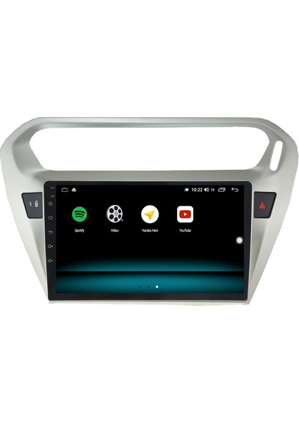 Citroen C-Elysee Android 10 Carplay Özellikli Navigasyon Multimedya Ekran 2gb Ram + 32GB HDD