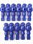 11PCS 4.2 '' Foosball Oyuncular Guys Indoor Game Foosball Bileşenleri BLUE-11PCS (Yurt Dışından) 1