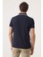 Twn Slim Fit Lacivert Pike Dokulu T-Shirt 6EC146011783M 4