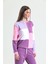 Pembe Parçalı Patchwork Sweatshirt 4