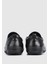 Siyah Deri Erkek Slip-On 4