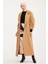 Balon Kollu Manto 22K8208 Camel 1
