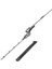 WA0220 WG186E.1 ile Uyumlu 43CM Teleskobik Uzatmalı Açı Ayarlı Çit Budama Başlığı 1