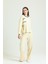 Fitilli Desenli Pijama Takımı 5