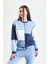 Lacivert Parçalı Patchwork Sweatshirt 1