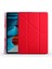 Apple Ipad Air 2 9.7" Kalem Bölmeli Smart Standlı Yumuşak Silikon 360 Tam Koruma Tri Folding Kılıf 3